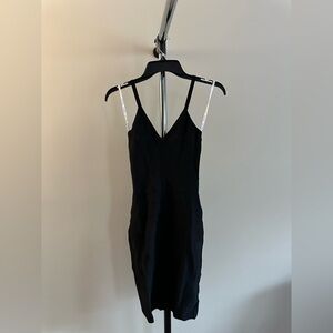 Guess | Black Sheath V-Neck Cocktail Dress